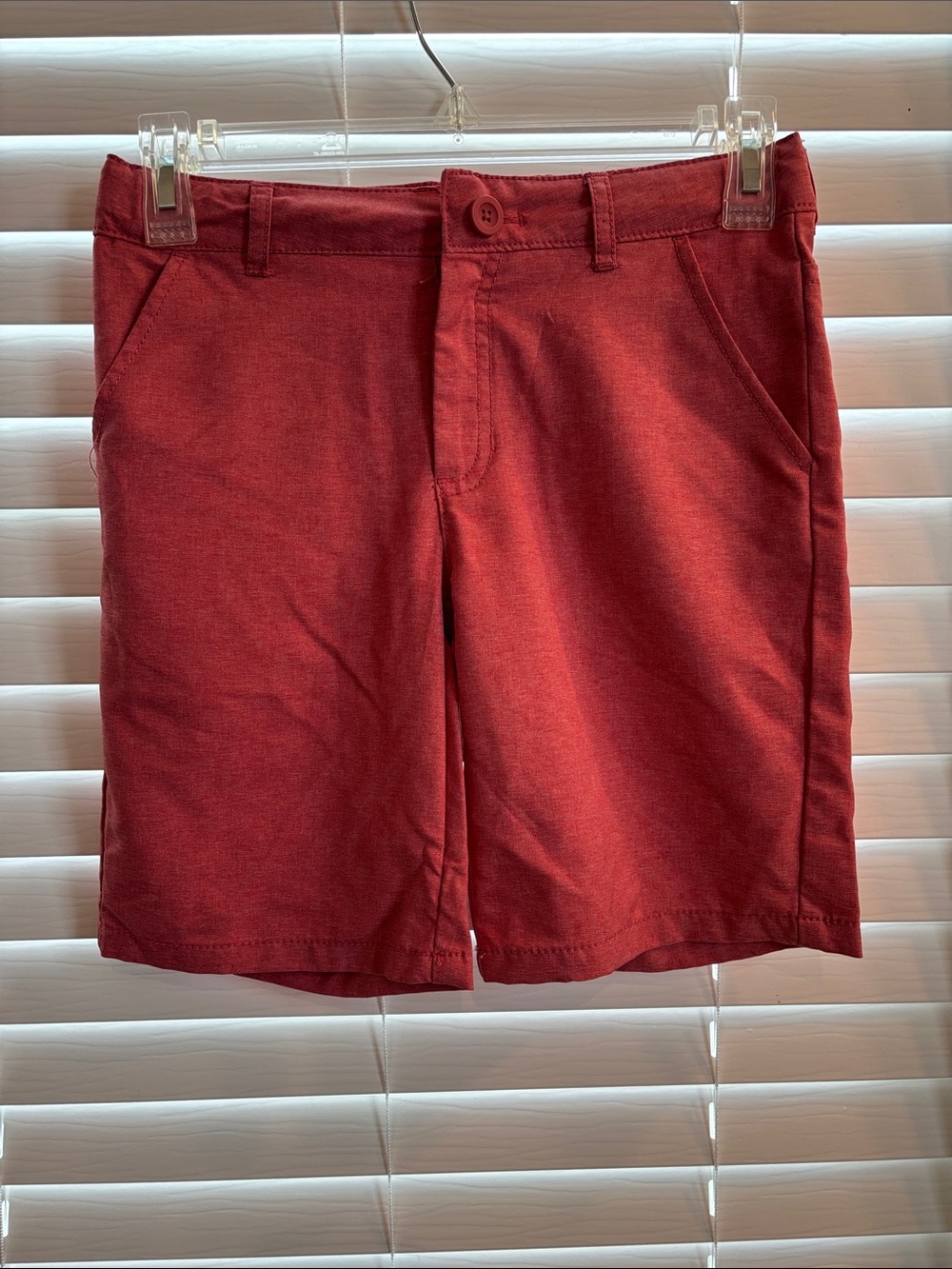 Cat & Jack Red Kids Shorts - Classic Pull-On Style
